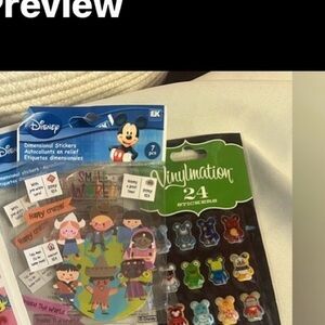 NWT Disney Stickers Set of 6
